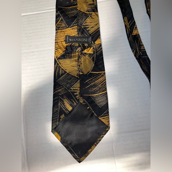 Manzoni Pure Silk Tie - Picture 4 of 5
